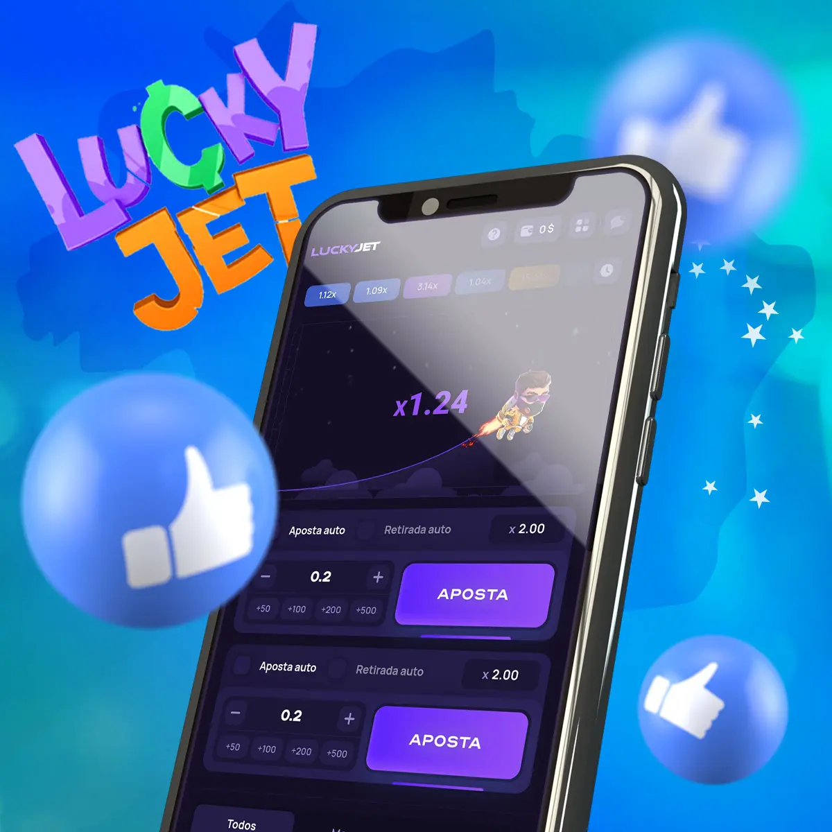 Guia passo a passo sobre como começar a jogar 1Win's Lucky Jet no Brasil