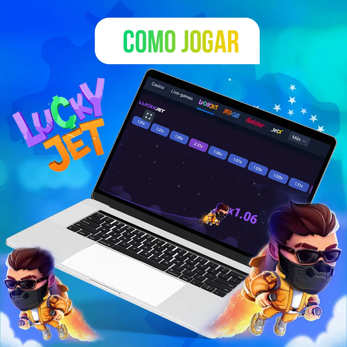 Análise completa das regras de jogo do 1Win's Lucky Jet no Brasil