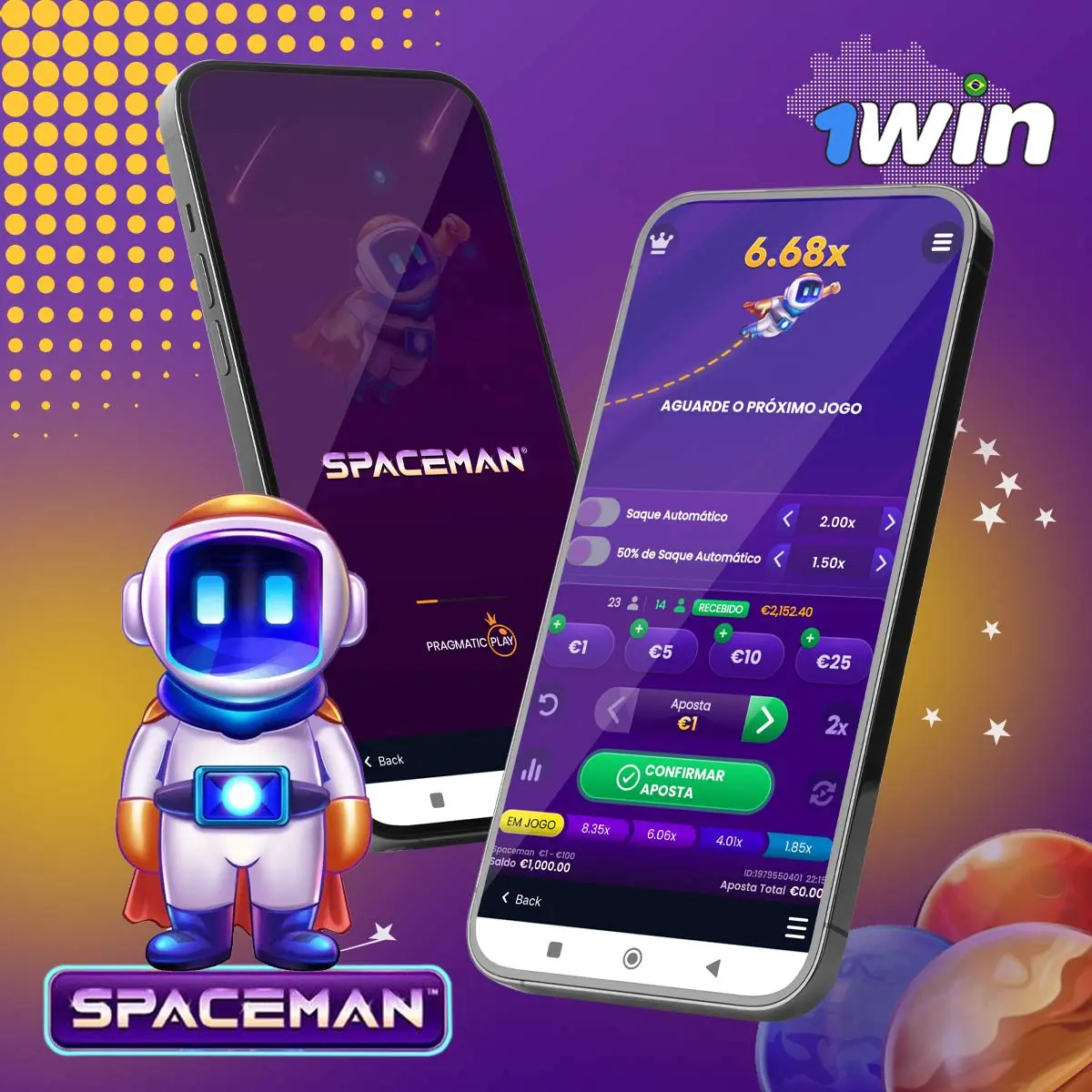 Análise completa do jogo Spaceman da 1Win no Brasil