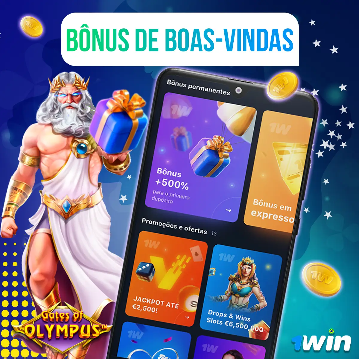 1Win oferece o melhor bônus para novos clientes